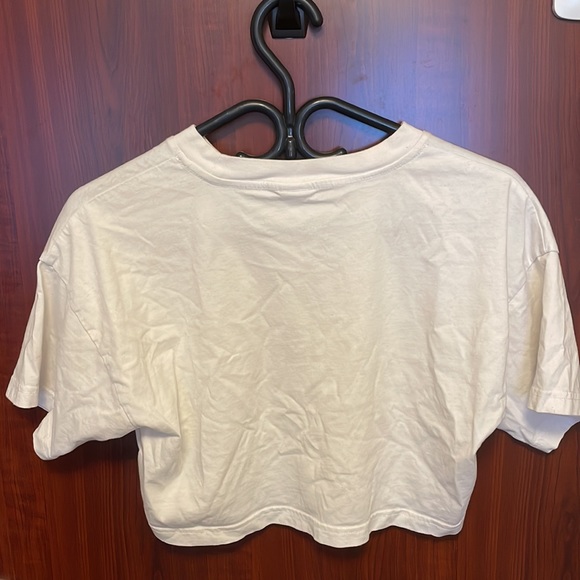 TNA crewneck white crop top - never worn - Picture 3 of 5